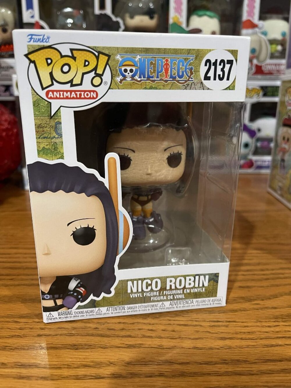 (One Piece) **With Protector** FUNKO POP! ANIMATION Nico Robin #2137